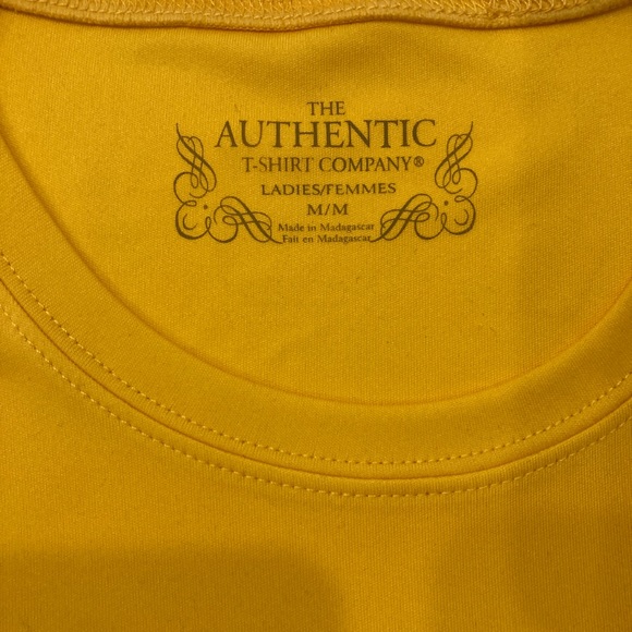 NWOT Authentic T-shirt company ladies polyester athletic shirt - Picture 2 of 4